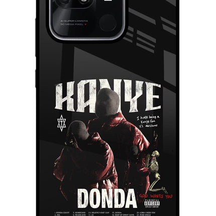 Donda Kanye West Redmi 10/10 Power Glass Case
