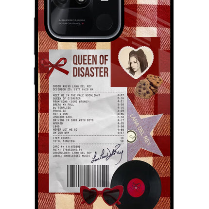 Queen of Disaster Redmi 10/10 Power Glass Case