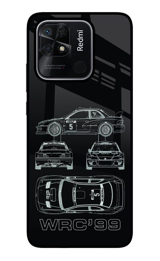 WRC'99 Redmi 10/10 Power Glass Case