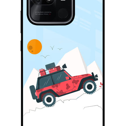Mountain Trail Beast Redmi 10/10 Power Glass Case