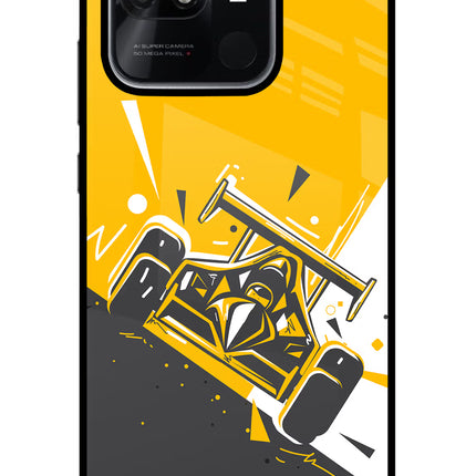 Track King Redmi 10/10 Power Glass Case