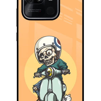 Undead Biker Redmi 10/10 Power Glass Case