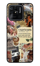 Capricorn Zodiac Redmi 10/10 Power Glass Case