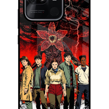 Ordinary Things Characters Redmi 10/10 Power Glass Case