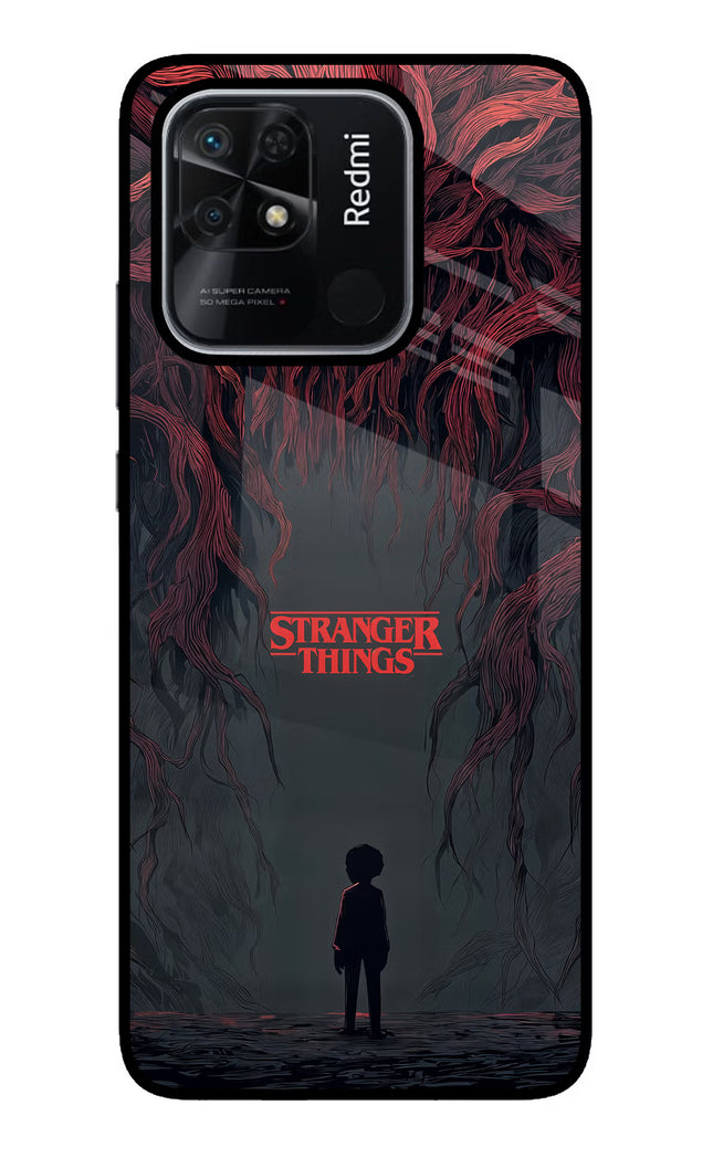 Ordinary Things Dark Side Redmi 10/10 Power Glass Case Back Cover by Casekaro