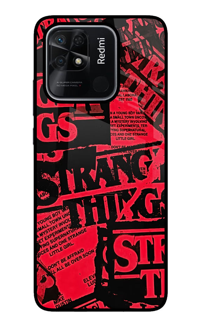 Ordinary Things Redmi 10/10 Power Glass Case Back Cover by Casekaro