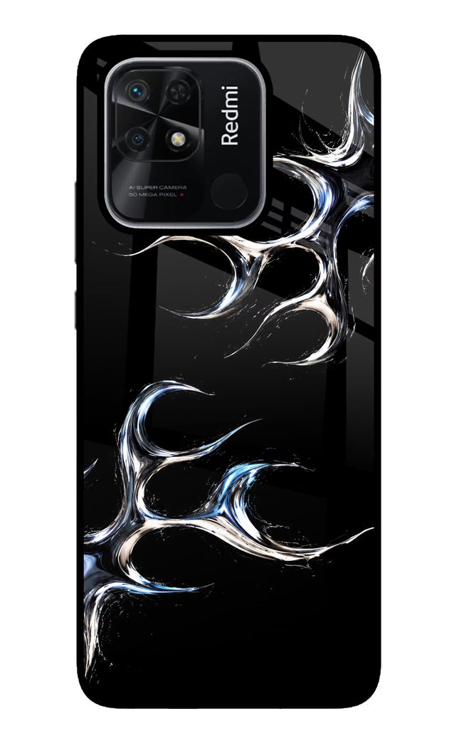 Chrome Tribal Redmi 10/10 Power Glass Case