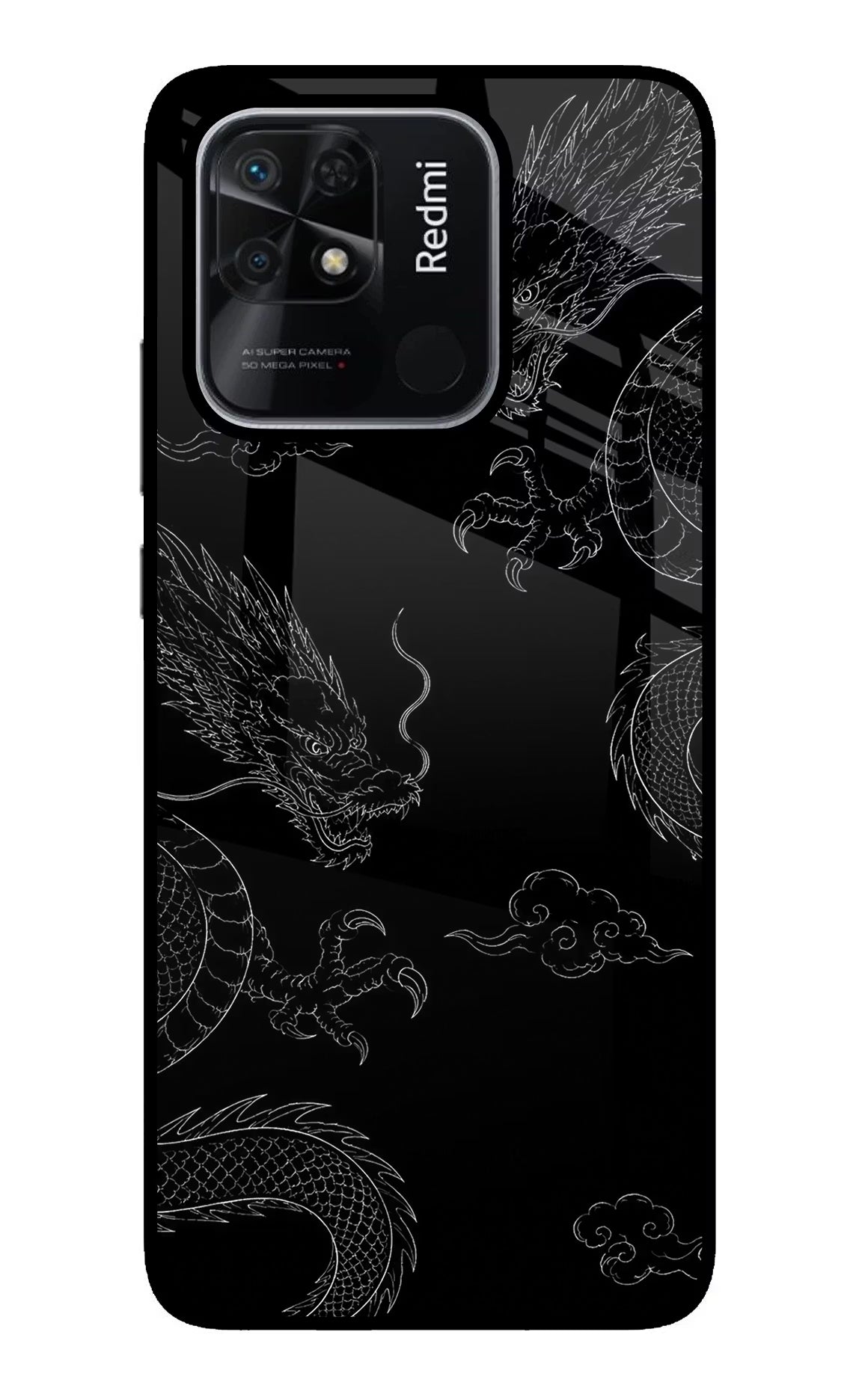 Twin Dragons Redmi 10/10 Power Glass Case