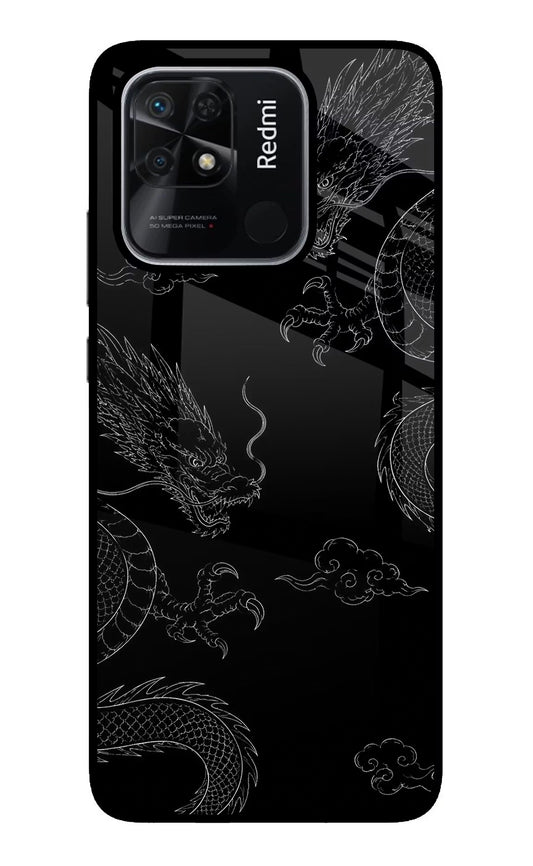 Twin Dragons Redmi 10/10 Power Glass Case