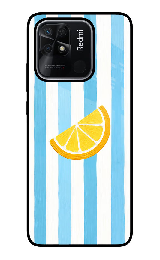 Summer Lemon Redmi 10/10 Power Glass Case