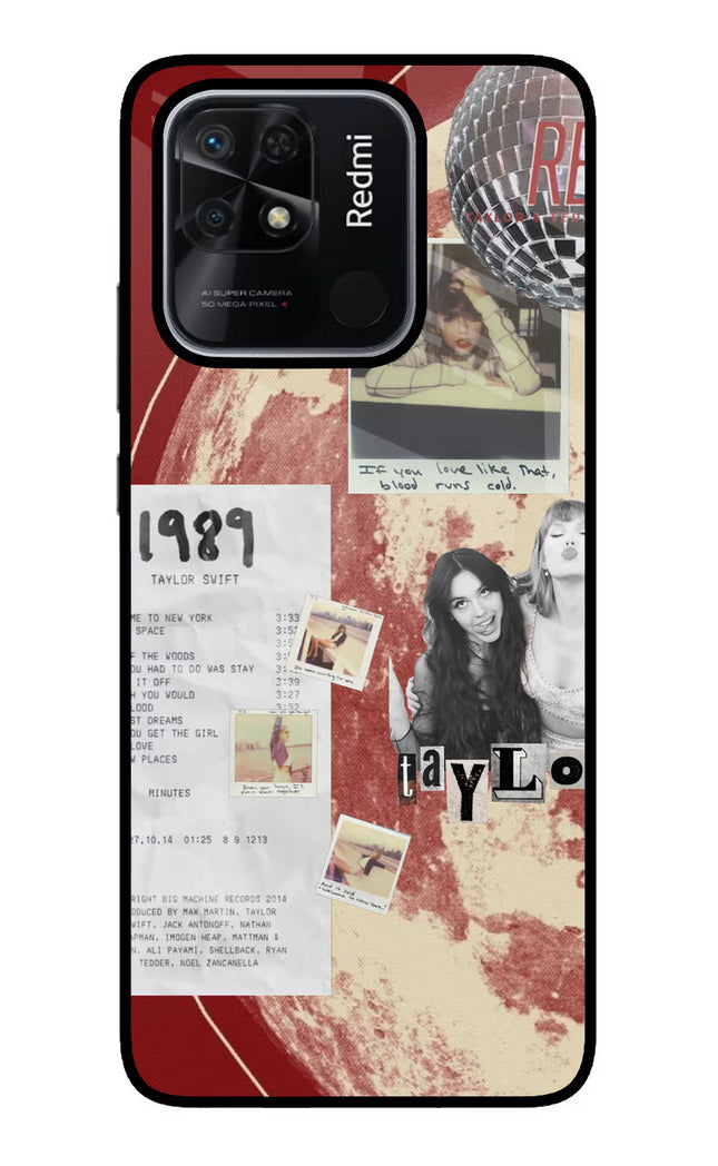 Taylor Swift Redmi 10/10 Power Glass Case