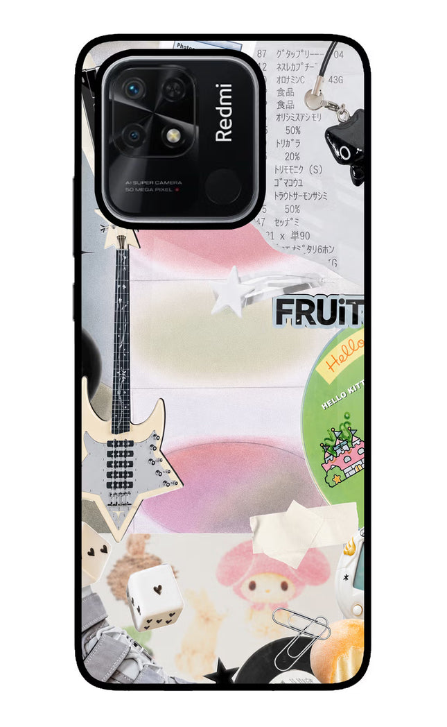 Softcore case Redmi 10/10 Power Glass Case