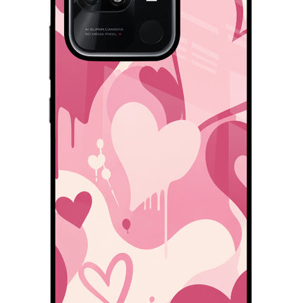 Hearty case Redmi 10/10 Power Glass Case