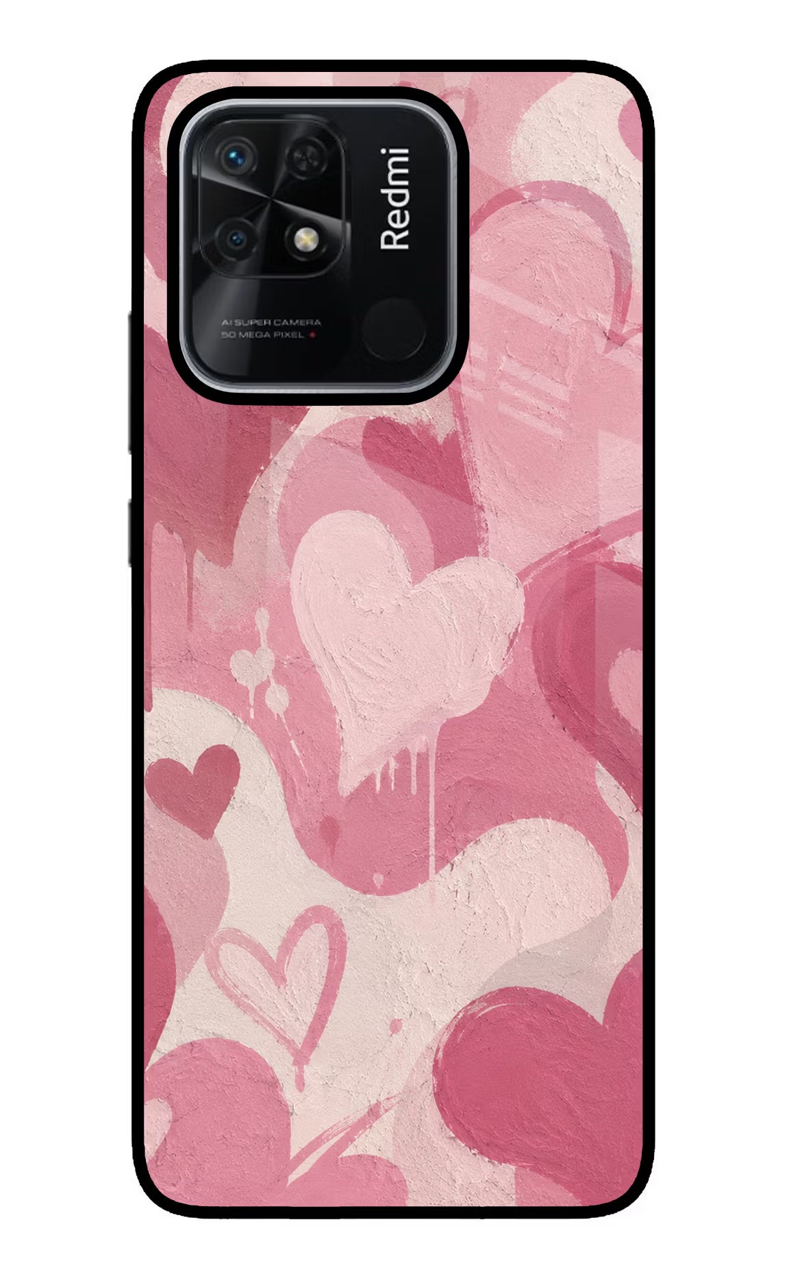 Hearty case Redmi 10/10 Power Glass Case
