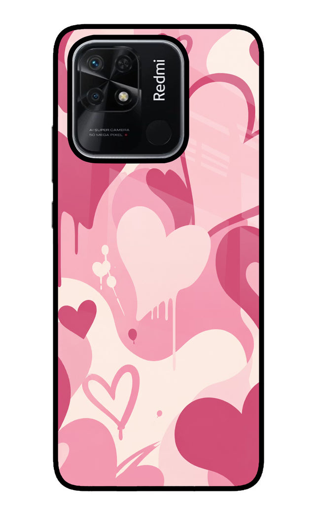 Hearty case Redmi 10/10 Power Glass Case