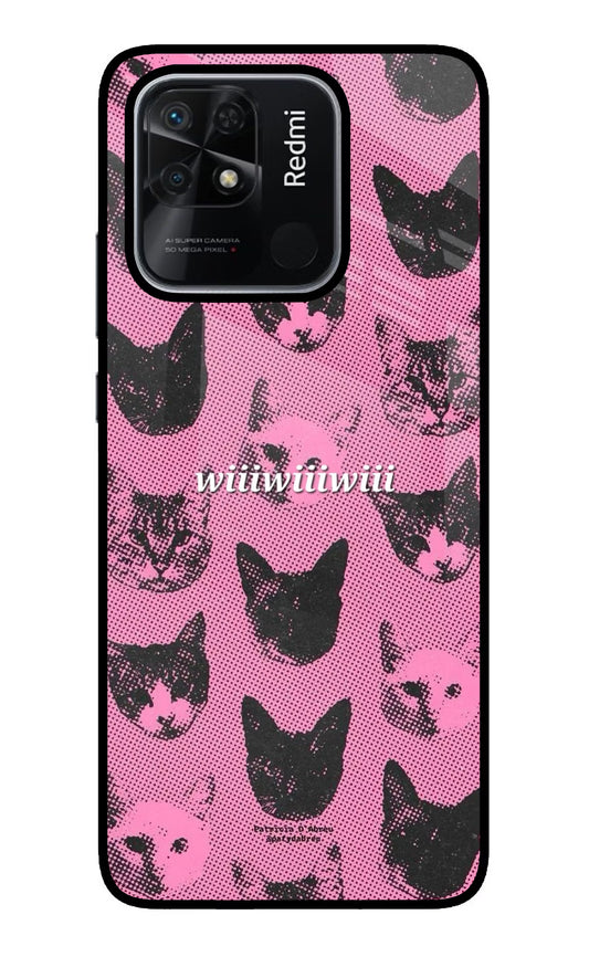 Pink Cats Redmi 10/10 Power Glass Case