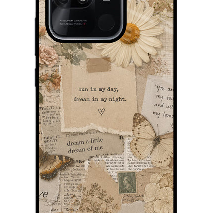 Vintage case Redmi 10/10 Power Glass Case