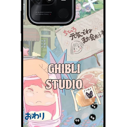 Studio Ghibli Redmi 10/10 Power Glass Case