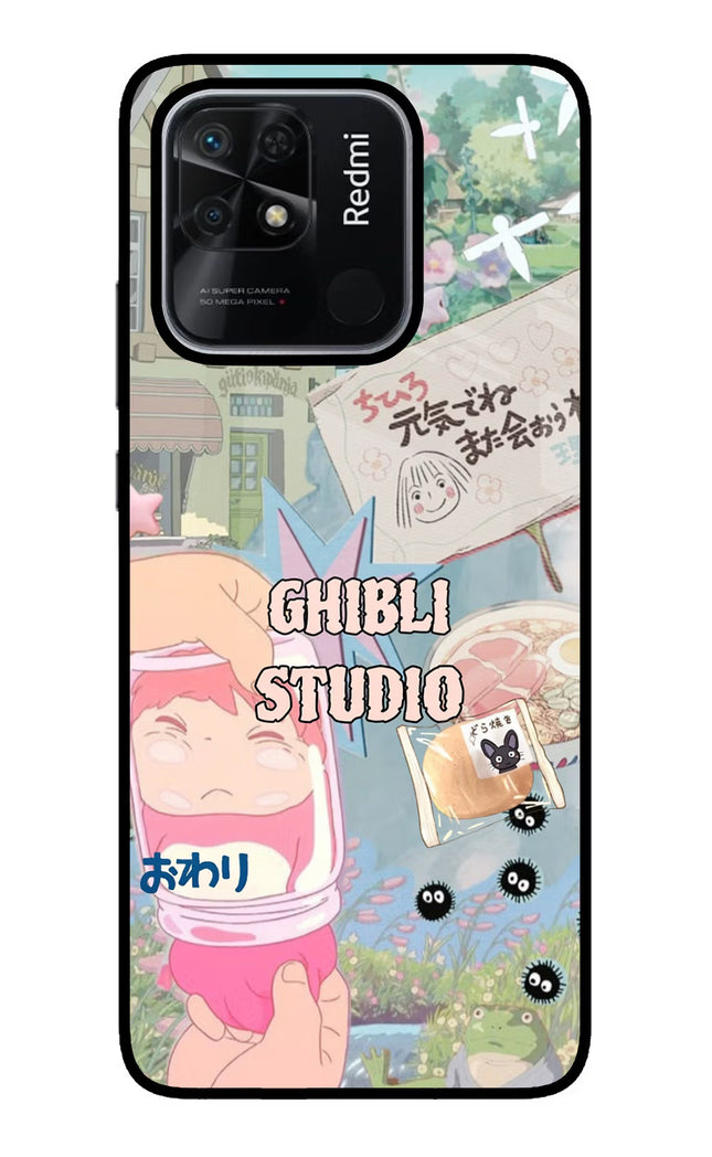 Studio Ghibli Redmi 10/10 Power Glass Case