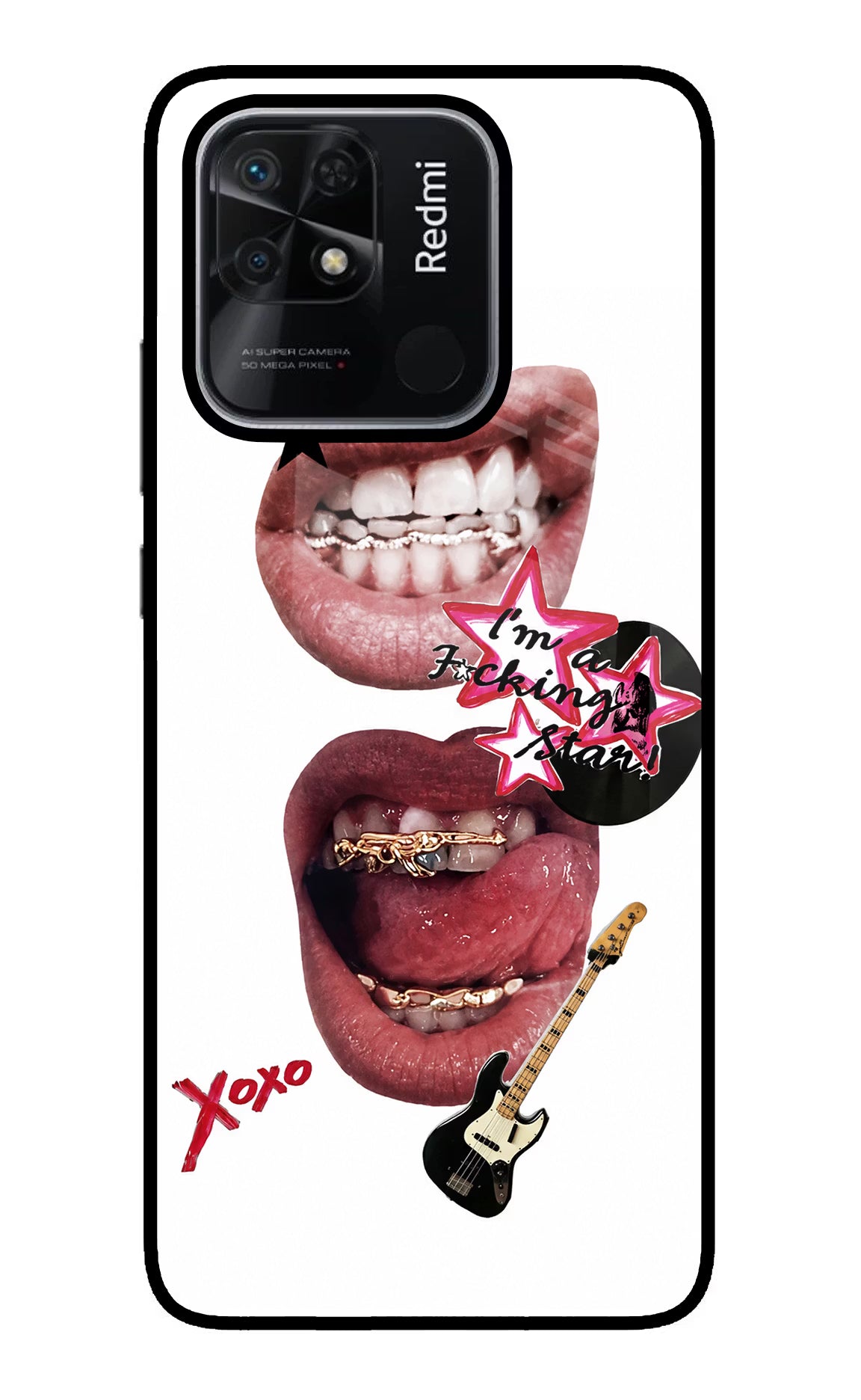 Rockstar Redmi 10/10 Power Glass Case