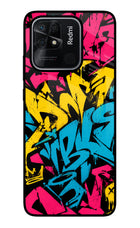 Graffiti Vibe Redmi 10/10 Power Glass Case