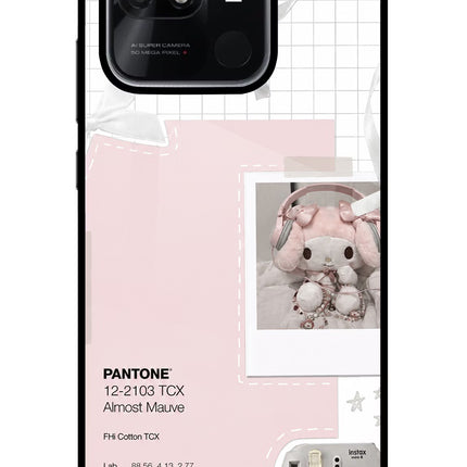 Pantone Asthetic Redmi 10/10 Power Glass Case