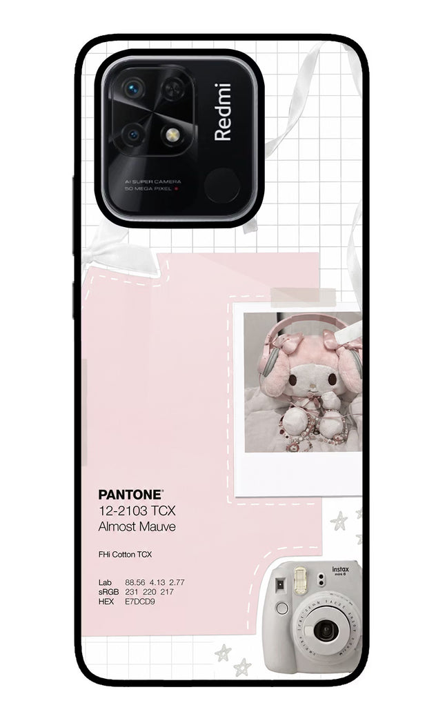 Pantone Asthetic Redmi 10/10 Power Glass Case
