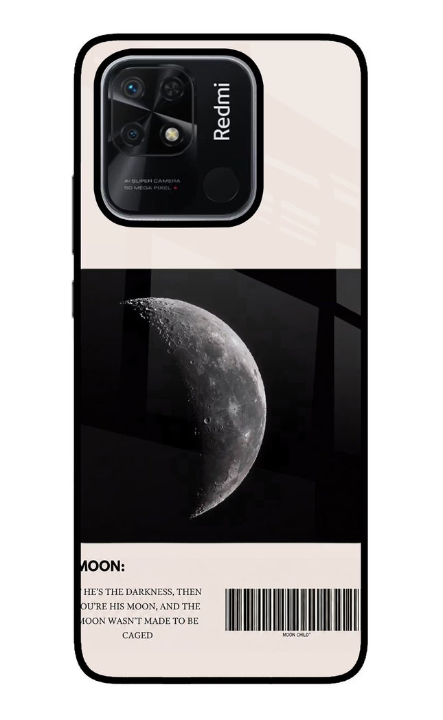Moon Phase Redmi 10/10 Power Glass Case