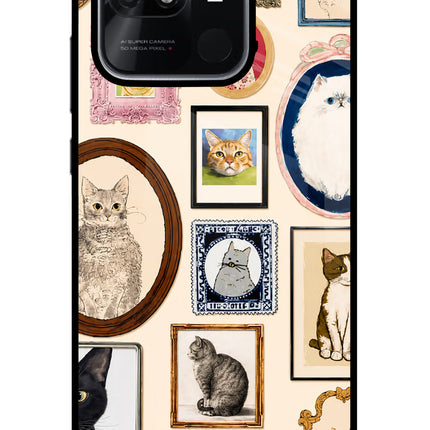 Mirror Cats Redmi 10/10 Power Glass Case