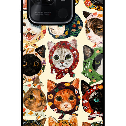 Cool Cat Redmi 10/10 Power Glass Case