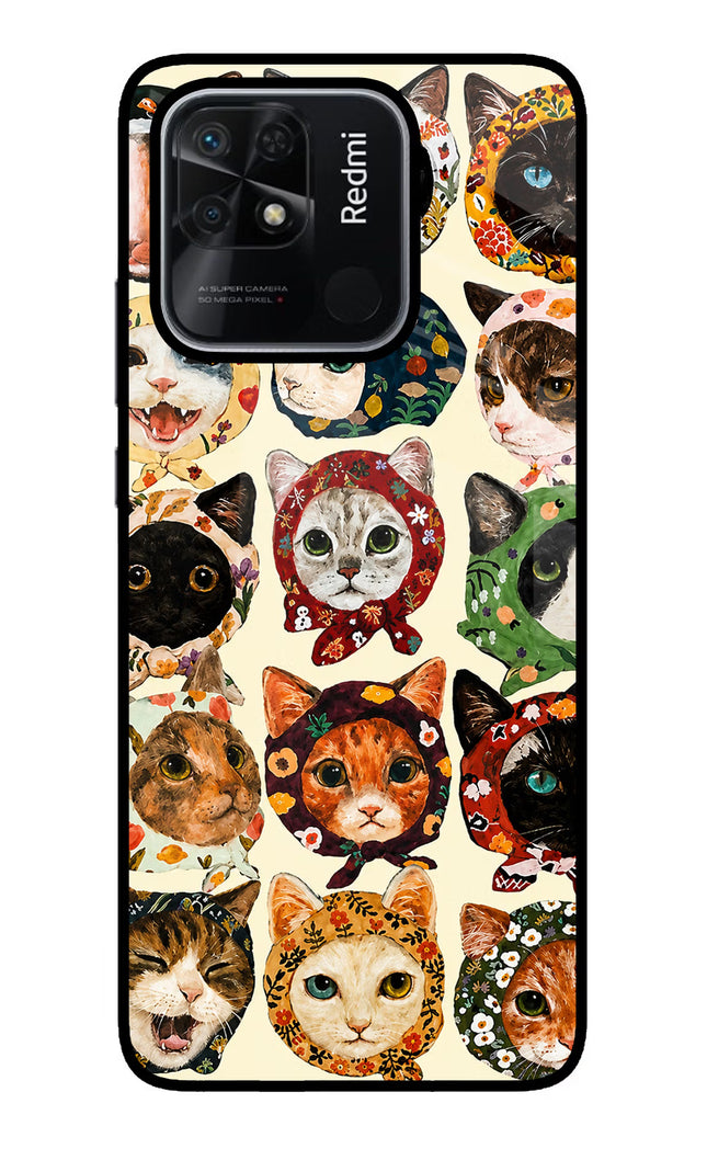 Cool Cat Redmi 10/10 Power Glass Case