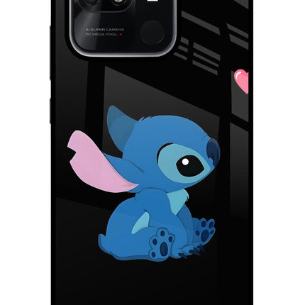 Stitch Crush Redmi 10/10 Power Glass Case
