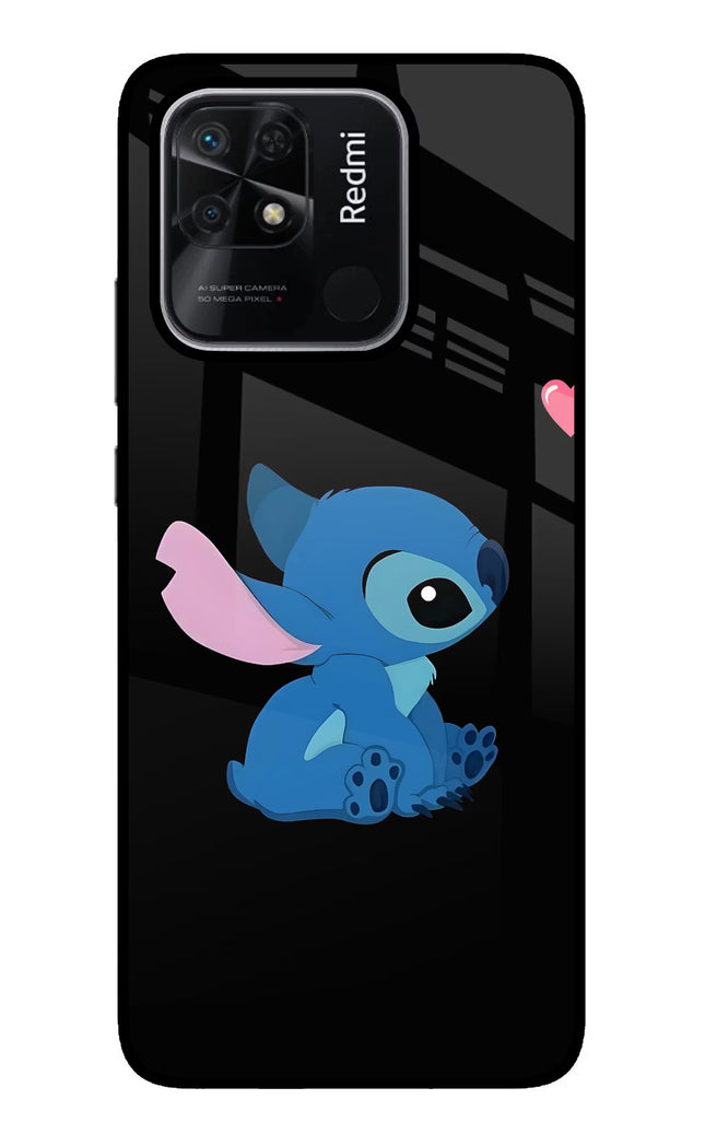 Stitch Crush Redmi 10/10 Power Glass Case