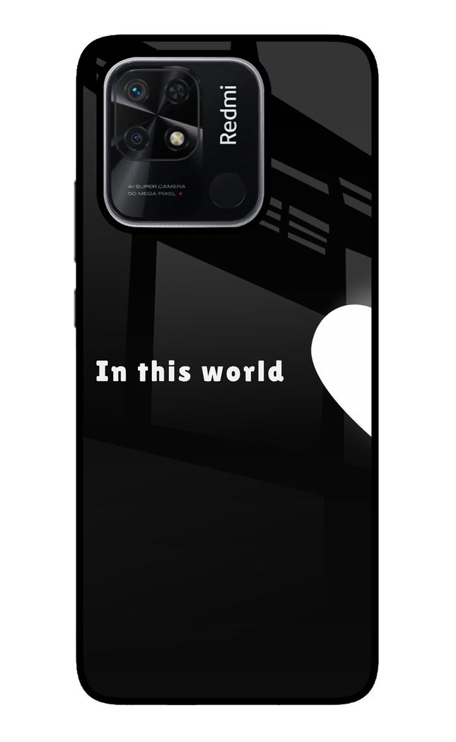 This World Redmi 10/10 Power Glass Case