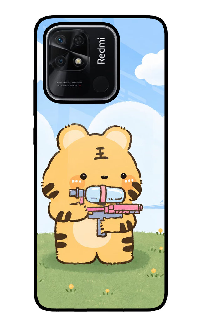 Tiger Treat Redmi 10/10 Power Glass Case