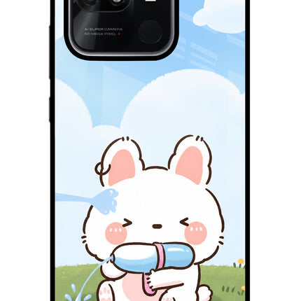 Bunny Treat Redmi 10/10 Power Glass Case