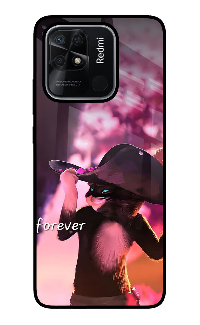 Forever Cat Redmi 10/10 Power Glass Case