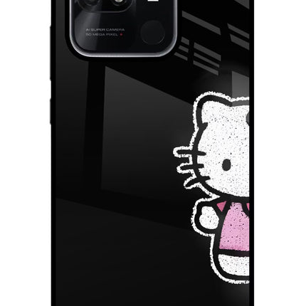 Kitty Charm Redmi 10/10 Power Glass Case