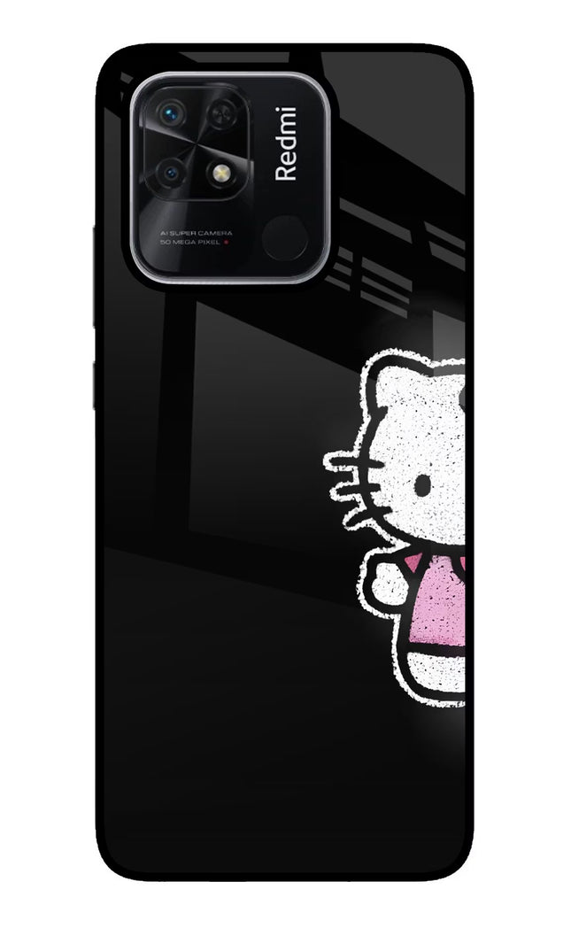 Kitty Charm Redmi 10/10 Power Glass Case