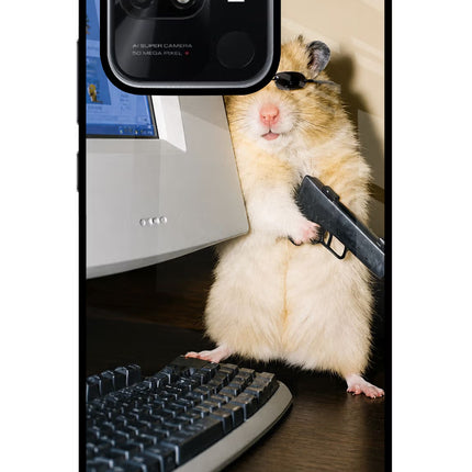 Hacker Hamster Redmi 10/10 Power Glass Case