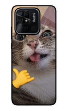 Silly Cat Call Redmi 10/10 Power Glass Case