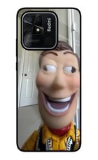 Side Eye Woody Redmi 10/10 Power Glass Case