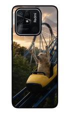 Rollercoaster Dog Redmi 10/10 Power Glass Case