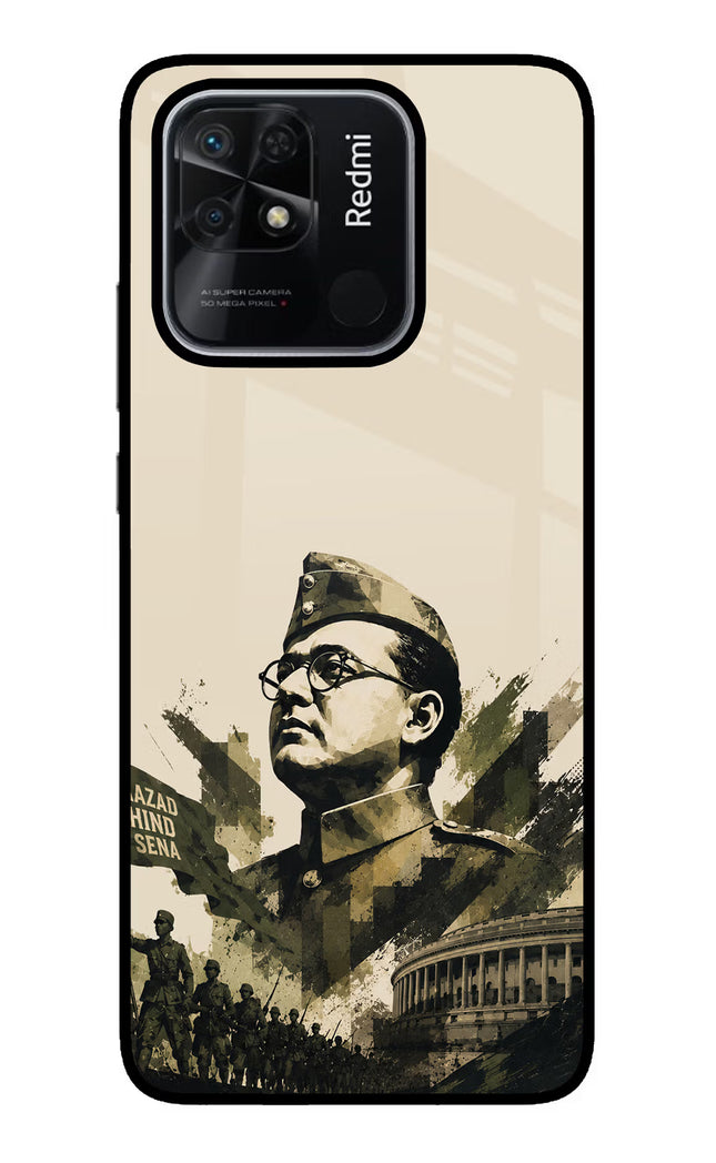 Netaji Rising Redmi 10/10 Power Glass Case