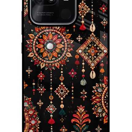 Boho Noir Redmi 10/10 Power Glass Case