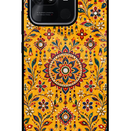Sunlit Aura Redmi 10/10 Power Glass Case