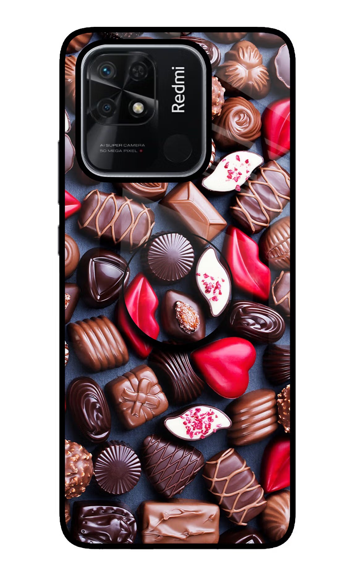 Chocolates Redmi 10/10 Power Pop Case by Casekaro