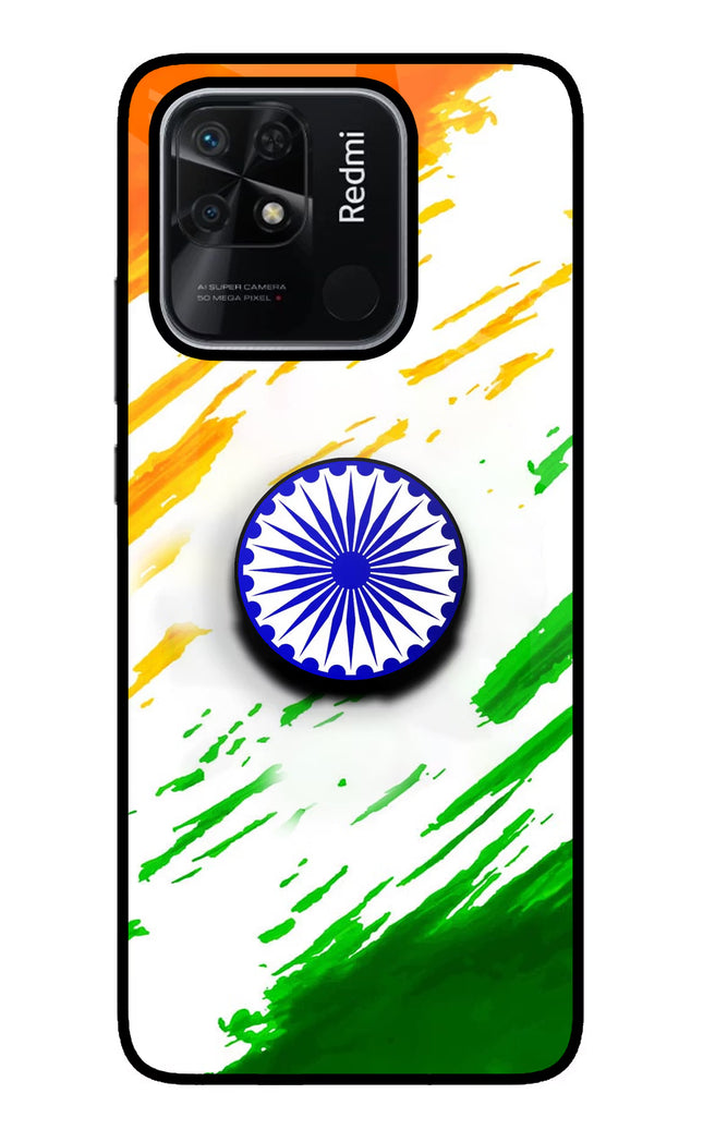 Indian Flag Ashoka Chakra Redmi 10/10 Power Pop Case by Casekaro