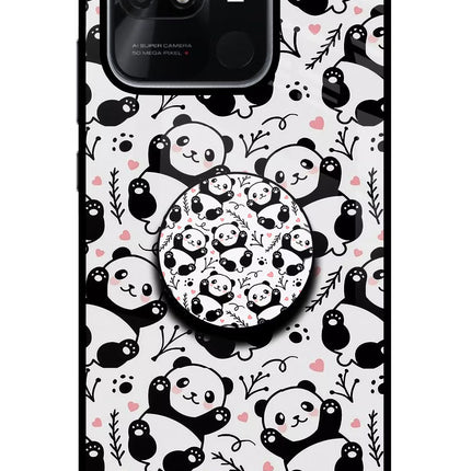 Cute Panda Redmi 10/10 Power Pop Case by Casekaro