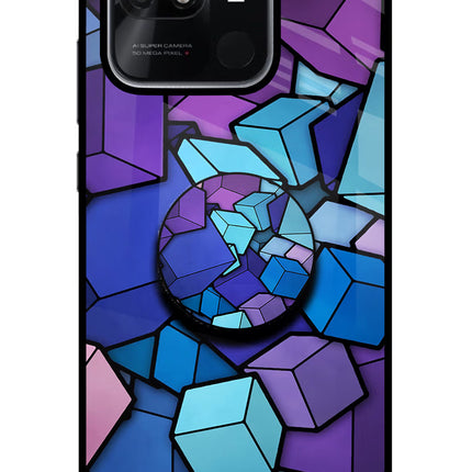 Cubic Abstract Redmi 10/10 Power Pop Case by Casekaro